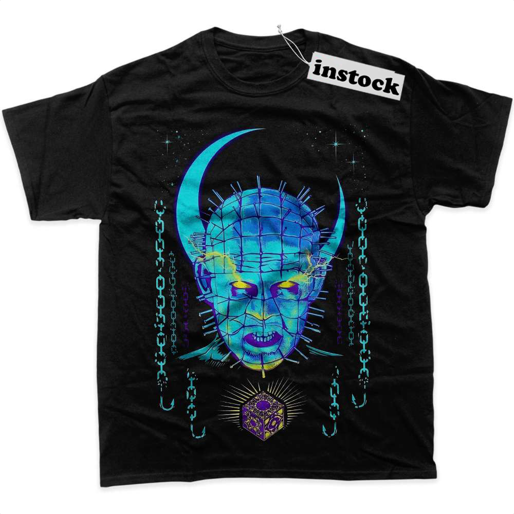 Pinhead Shirt, Hellraiser Shirt, Halloween Shirt, Horror Shirt, Graphic Tee