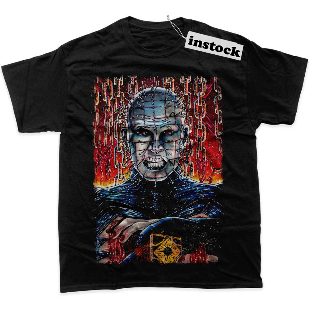 Pinhead Shirt, Hellraiser Shirt, Horror Movie Shirt, Graphic Tee
