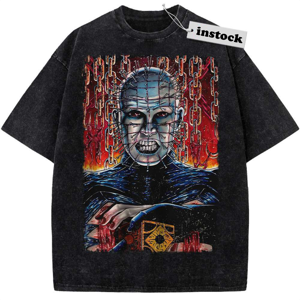 Pinhead Shirt, Hellraiser Shirt, Horror Movie Shirt, Vintage Tee