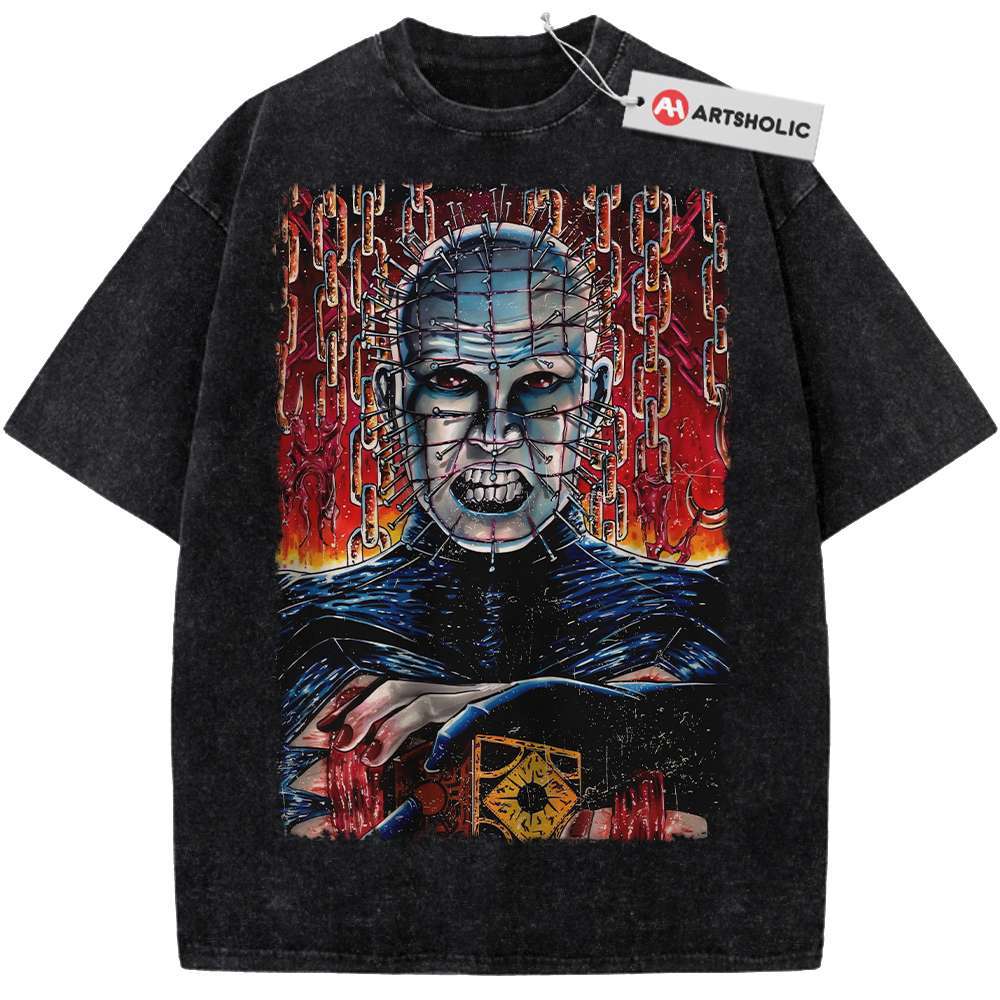 Pinhead Shirt, Hellraiser Shirt, Horror Movie Shirt, Vintage Tee