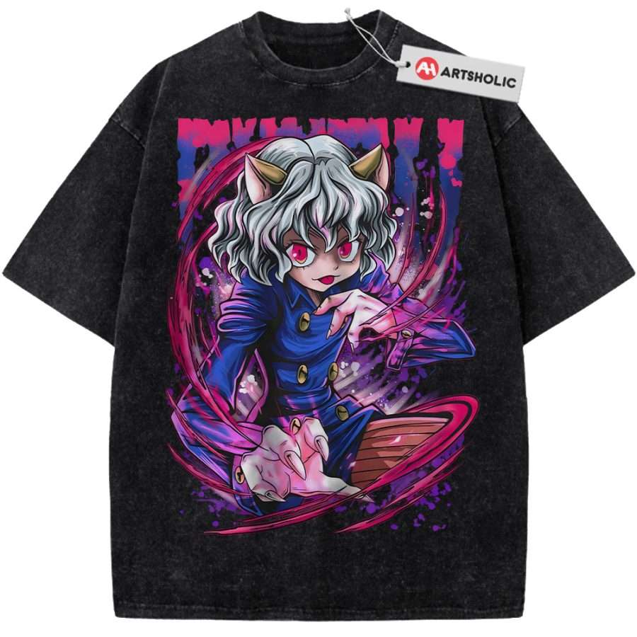 Alternative view of Pitou Shirt, Hunter x Hunter Shirt, HxH Shirt, Anime Shirt, Vintage T-Shirt