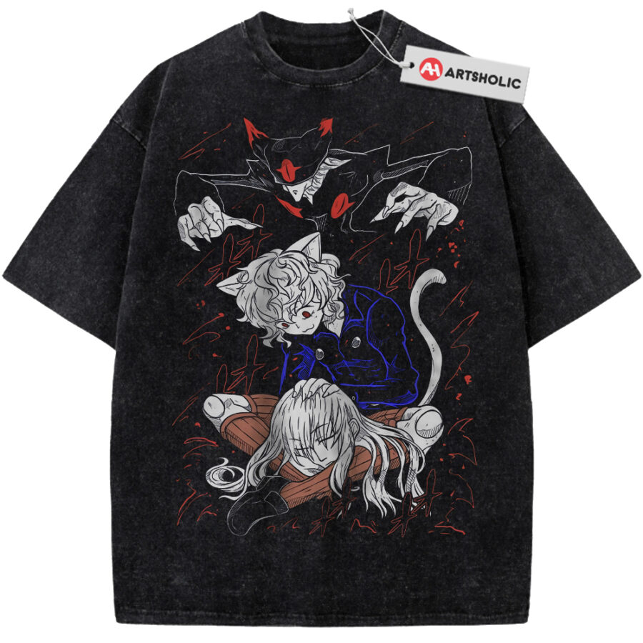 Alternative view of Pitou shirt, Hunter x Hunter Shirt, HxH Shirt, Anime Shirt, Vintage Tee