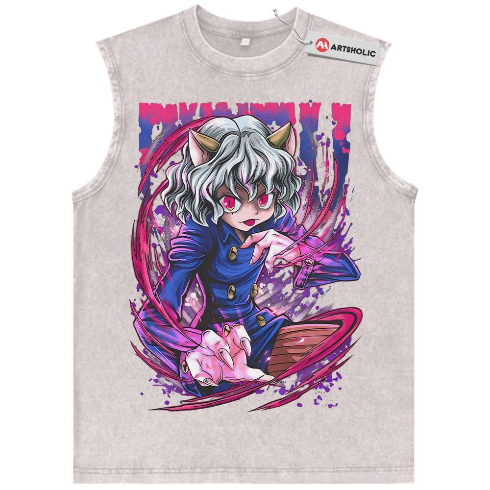 Alternative view of Pitou Tank Top, Hunter x Hunter Tank Top, HxH Tank Top, Anime Tank Top, Vintage Tank Top