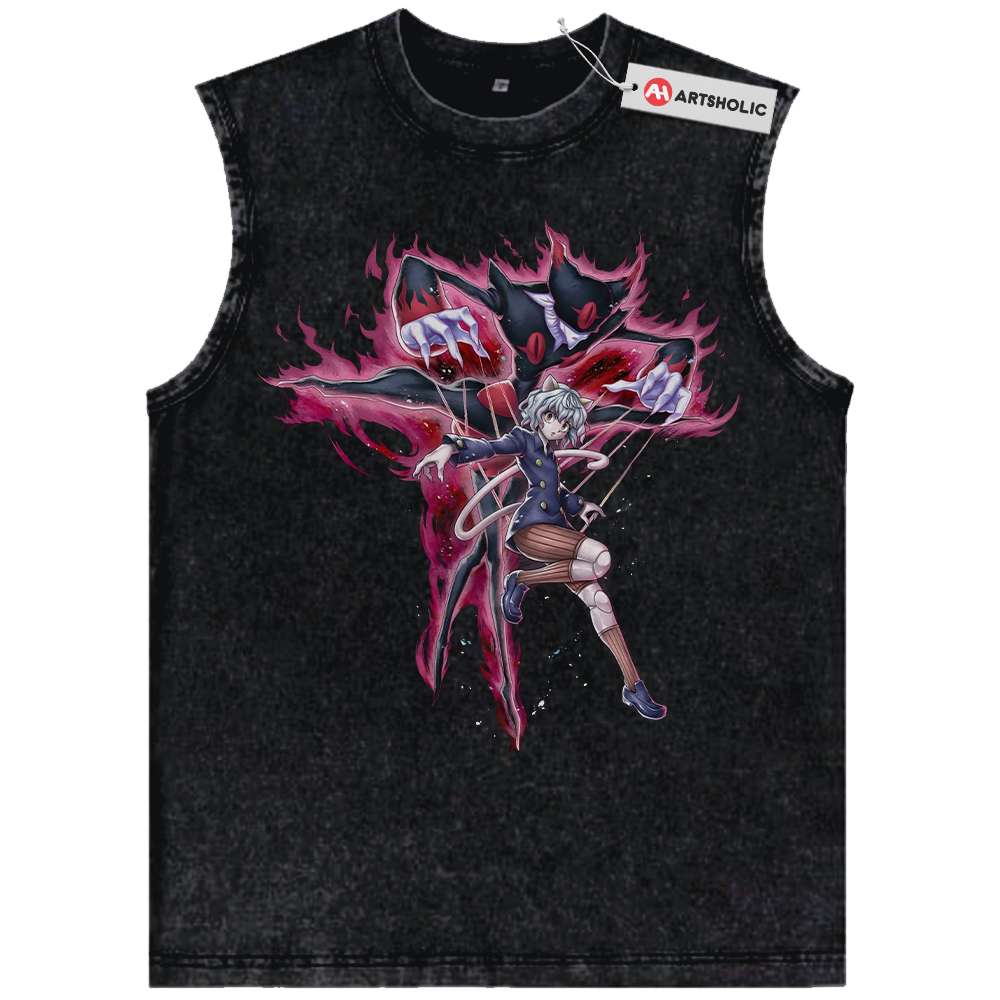 Pitou Tank Top, Hunter x Hunter Tank Top, HxH Tank Top, Anime Tank Top, Vintage Tank Top