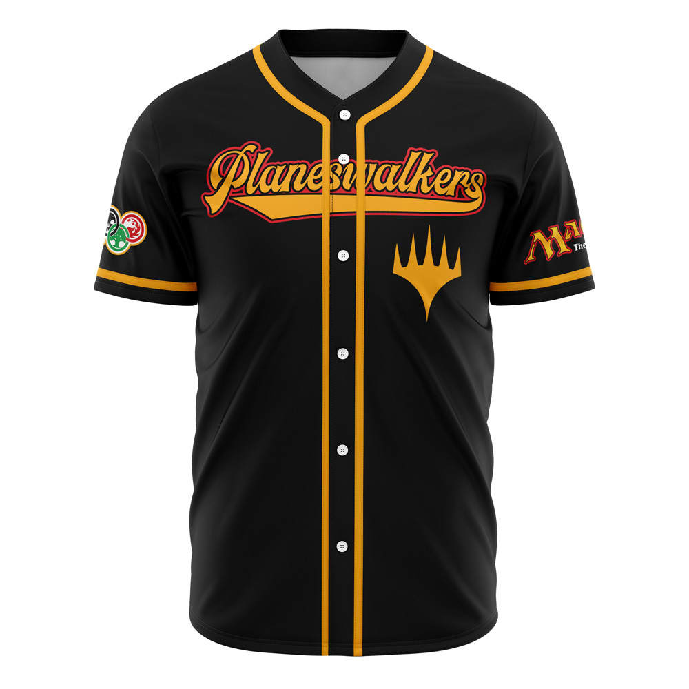Planeswalkers Magic the Gathering Custom Baseball Jersey - Otaku Hall