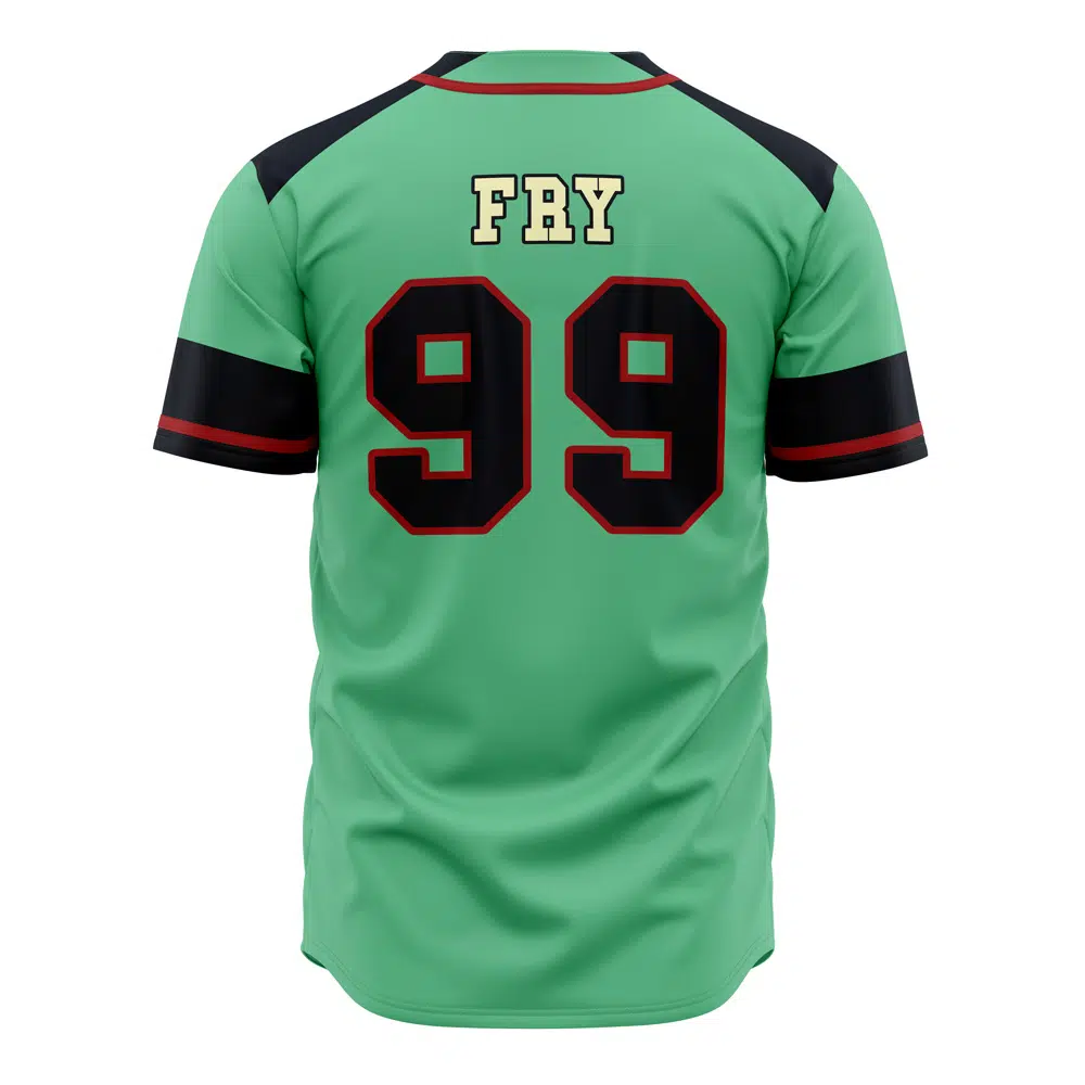 Alternative view of Planet Express Futurama Baseball Jersey