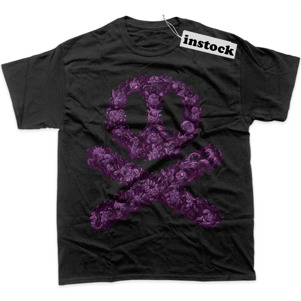 Poison-Type Pokemon Shirt, Anime Shirt, Graphic T-Shirt