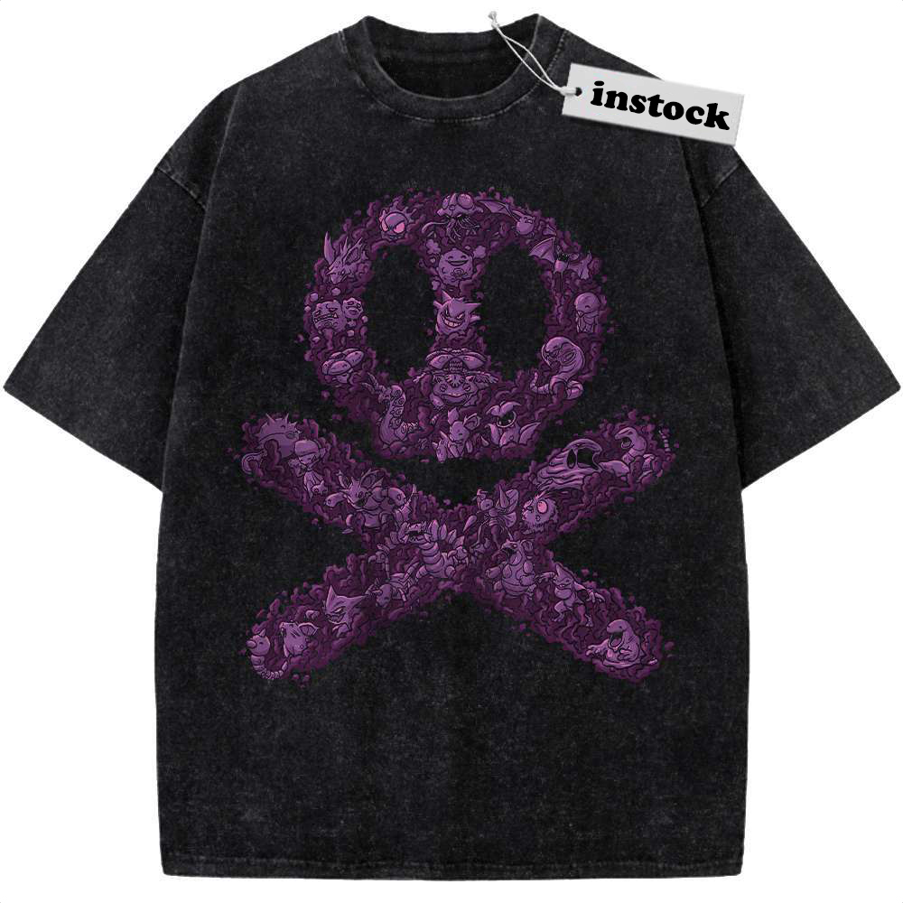 Poison-Type Shirt, Pokemon shirt, Anime Shirt, Vintage T-Shirt