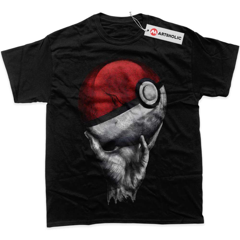 Alternative view of Poke Ball Shirt, Pokemon Shirt, Anime Shirt, graphic T-Shirt