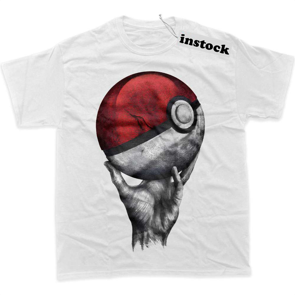 Poke Ball Shirt, Pokemon Shirt, Anime Shirt, graphic T-Shirt