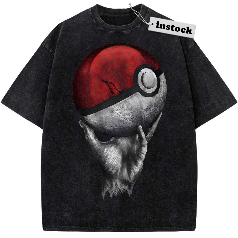 Poke Ball Shirt, Pokemon shirt, Anime Shirt, Vintage T-Shirt