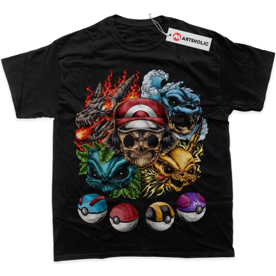 Alternative view of Pokemon Shirt, Anime Shirt, Graphic T-Shirt