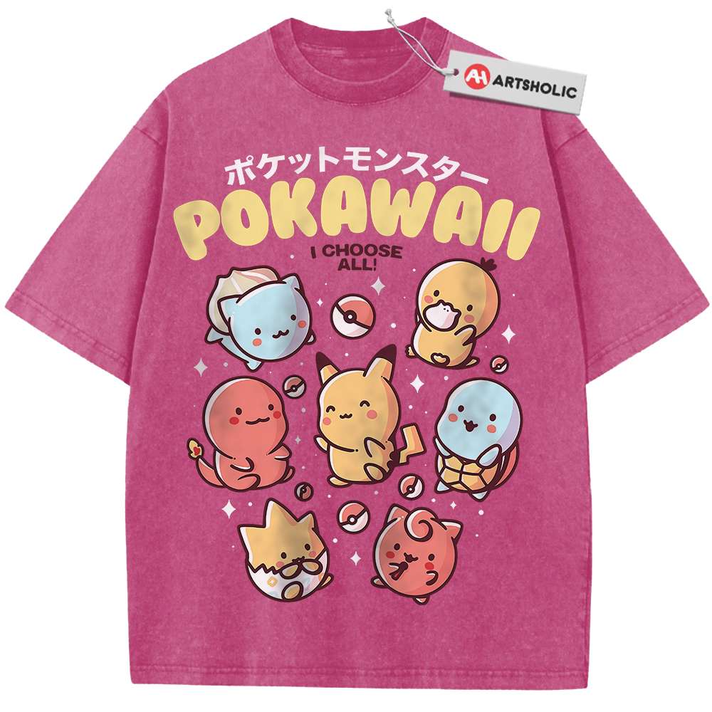Pokemon shirt, Anime Shirt, Vintage Tee