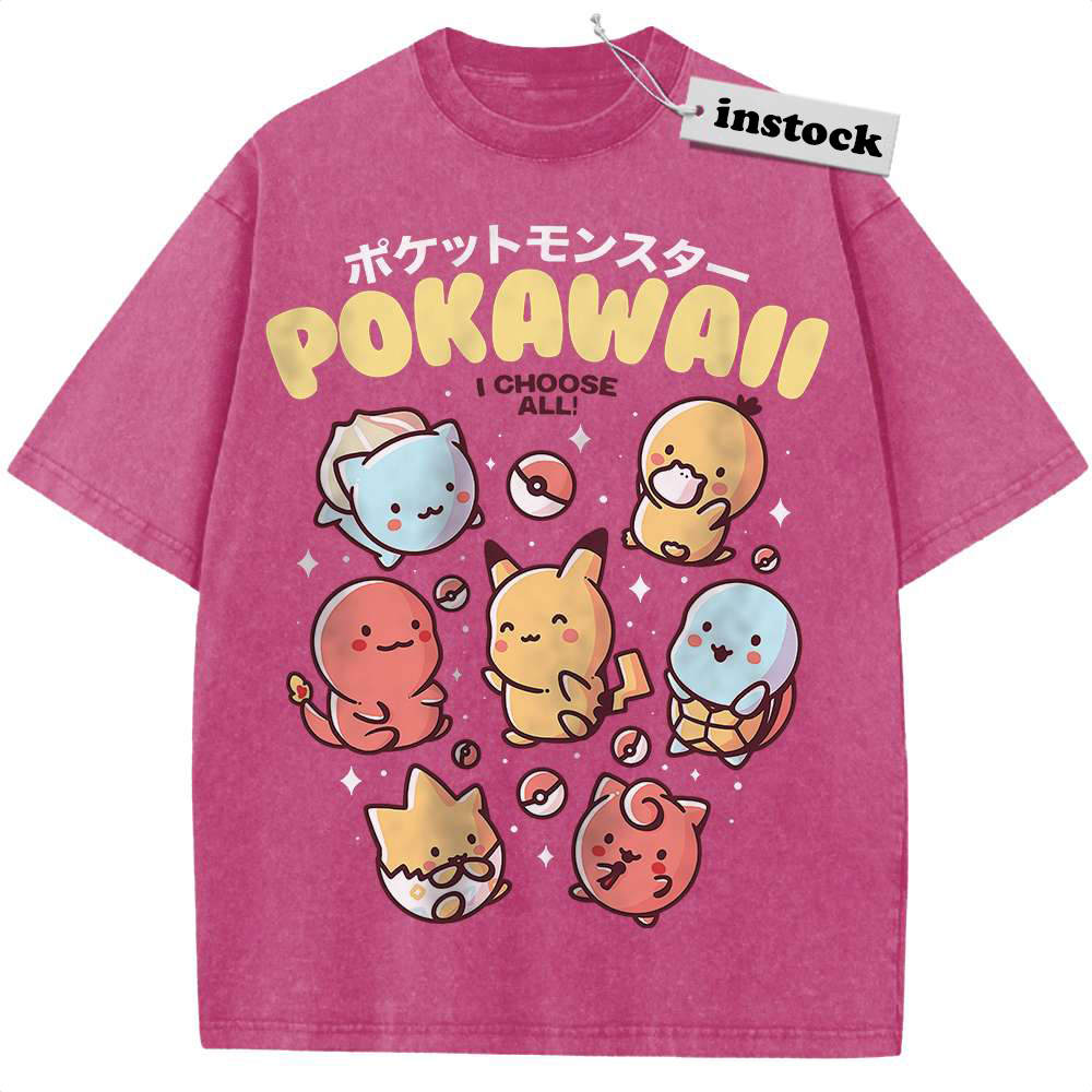 Pokemon shirt, Anime Shirt, Vintage Tee