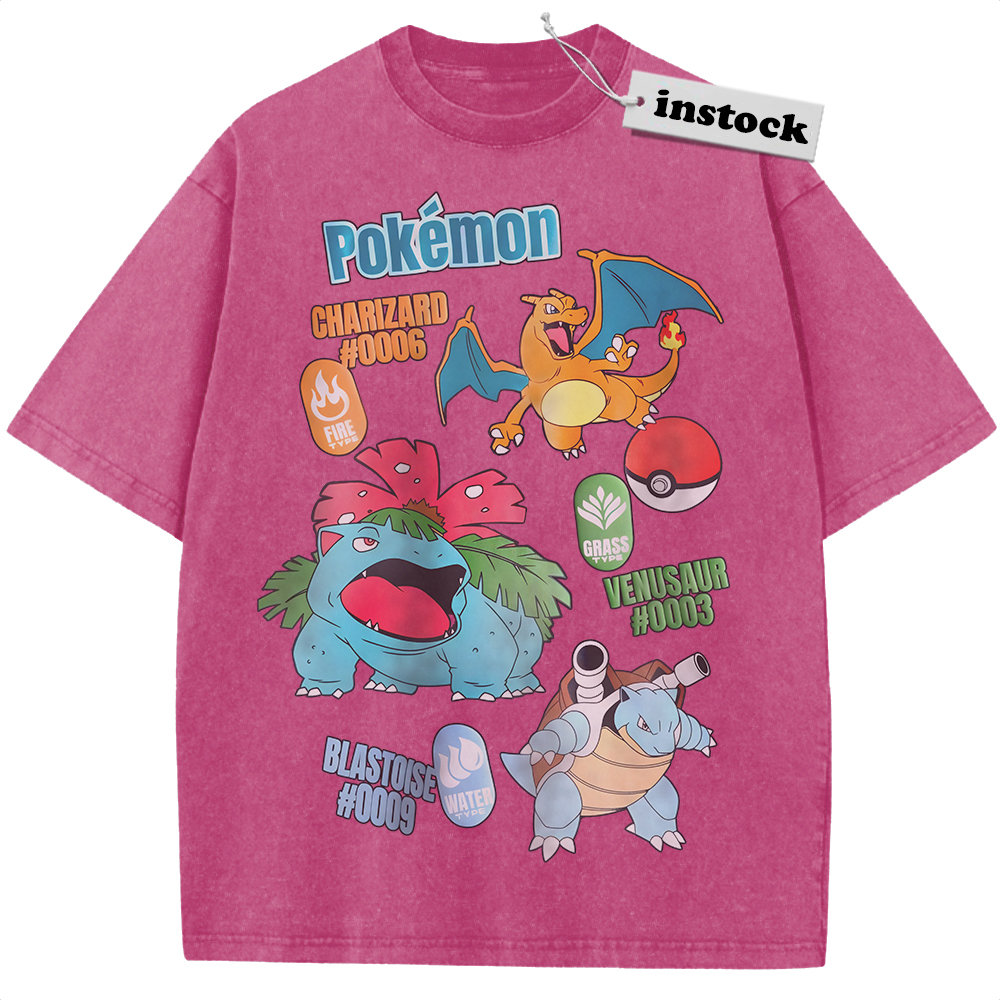 Pokemon Shirt, PKM Shirt, Anime Shirt, Vintage T-Shirt