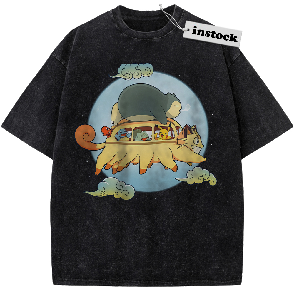 Pokemon Shirt, PKM Shirt, Anime Shirt, Vintage Tee