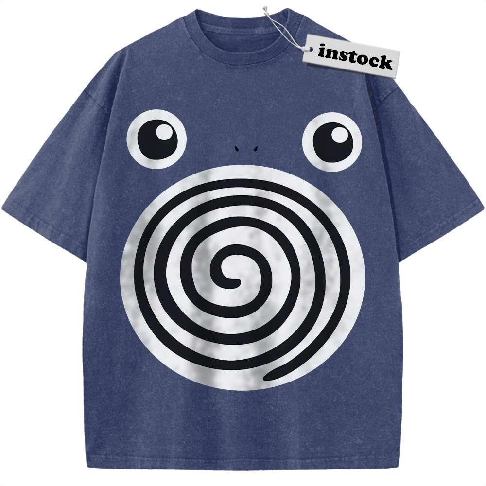 Poliwhirl Shirt, Pokemon shirt, Anime Shirt, Vintage Tee