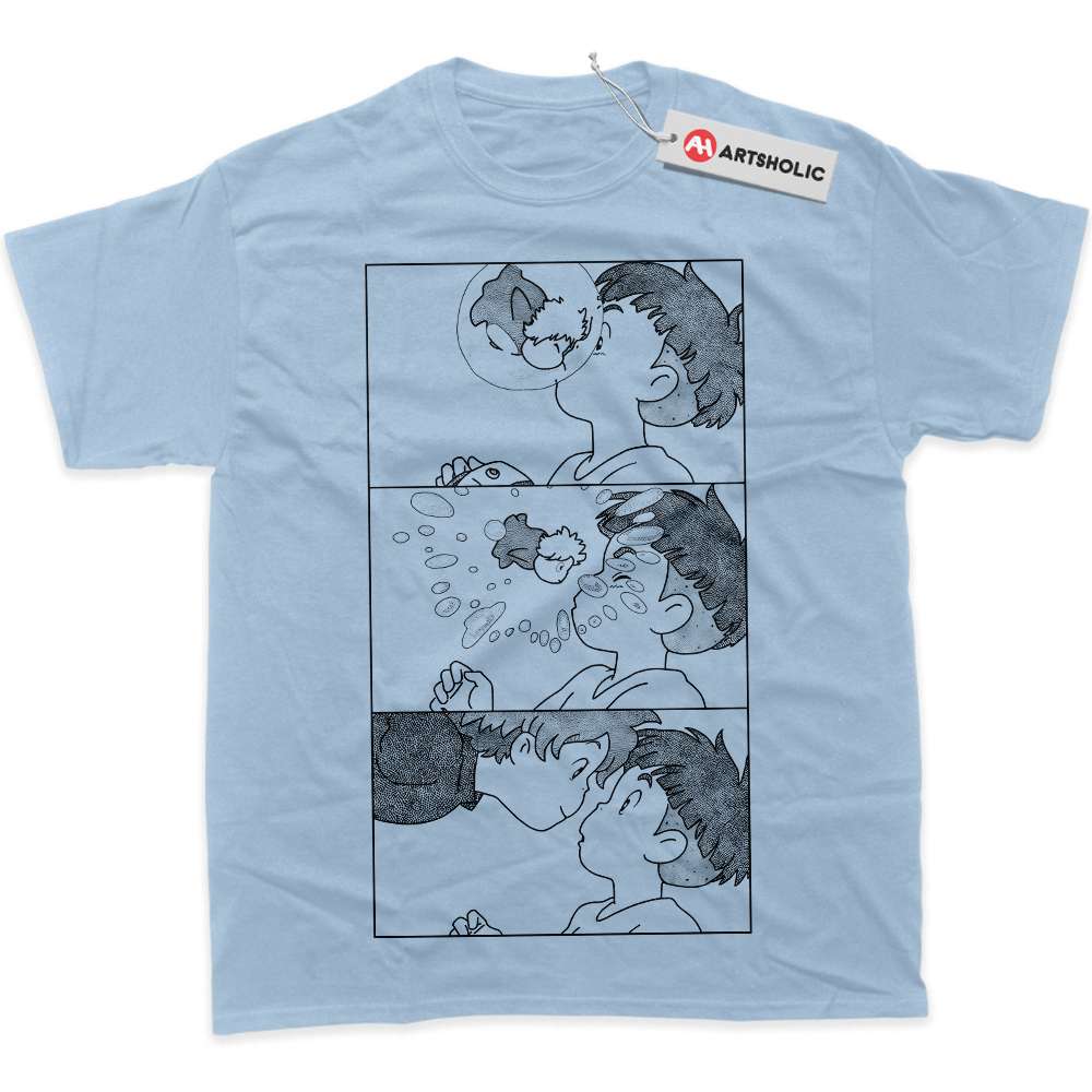 Alternative view of Ponyo Shirt, Studio Ghibli Shirt, Anime Shirt, Graphic T-Shirt