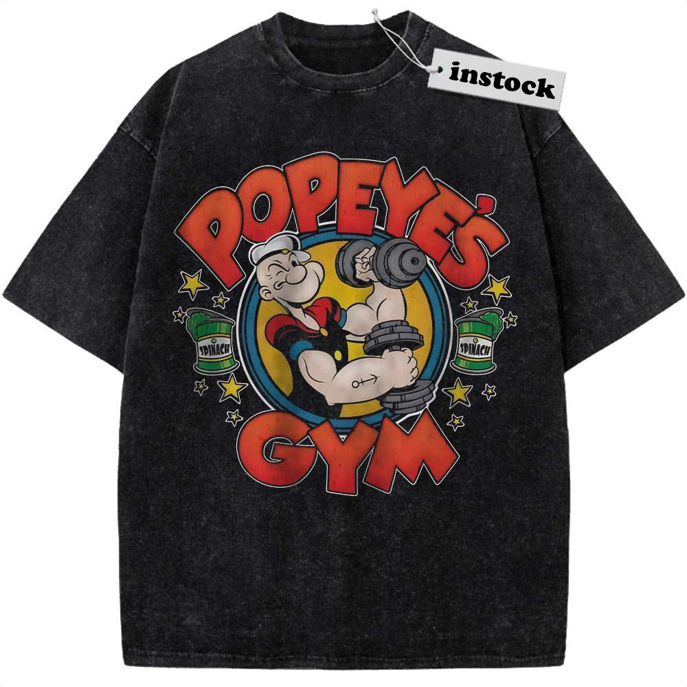 Popeye The Sailor Man Shirt, Animated Shirt, Vintage T-Shirt
