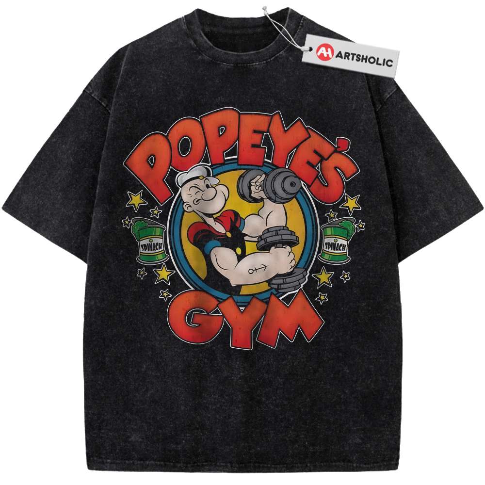 Popeye The Sailor Man Shirt, Animated Shirt, Vintage T-Shirt