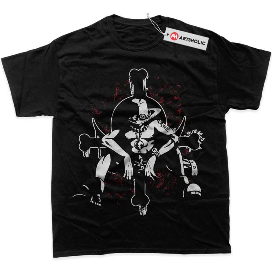 Alternative view of Portgas D Ace Shirt, One Piece Shirt, Anime Shirt, Graphic Tee