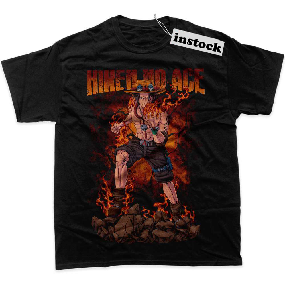 Portgas D Ace Shirt, One Piece Shirt, Anime Shirt, Graphic Tee