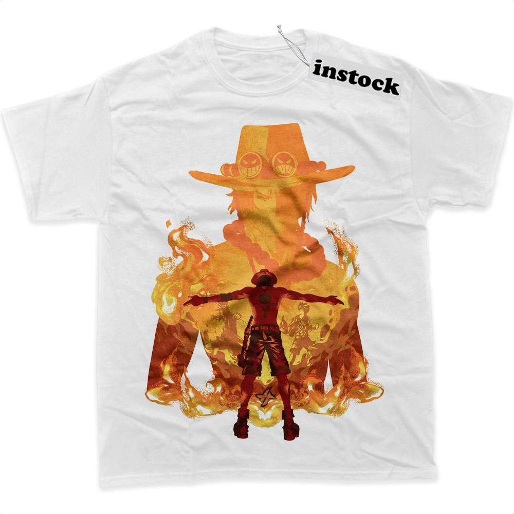 Portgas D Ace Shirt, One Piece Shirt, Anime Shirt, graphic Tee