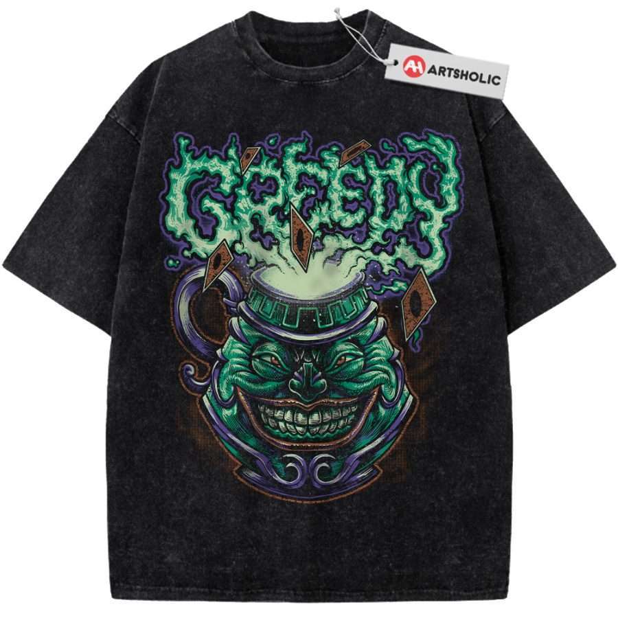 Alternative view of Pot of Greed Shirt, Anime Shirt, Vintage T-Shirt