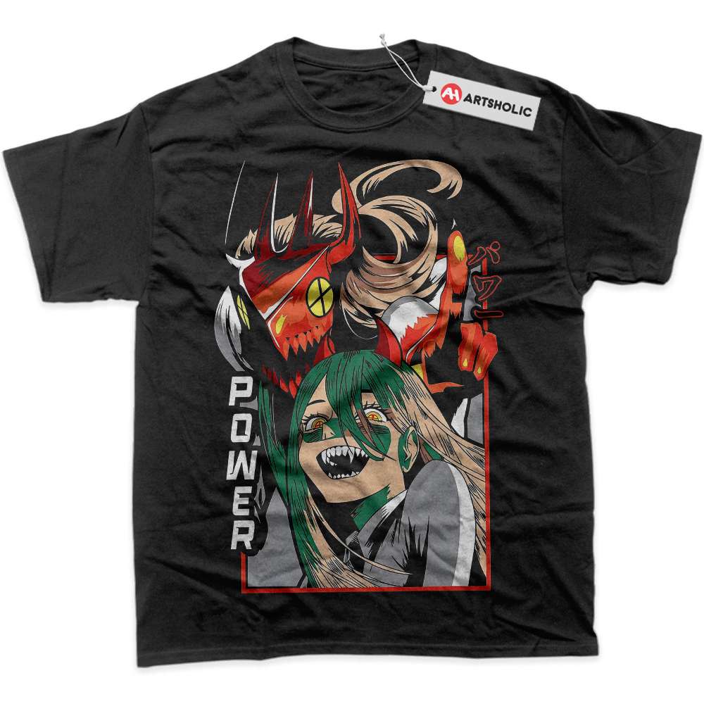 Power Shirt, Chainsaw Man Shirt, Anime Shirt, Graphic T-Shirt