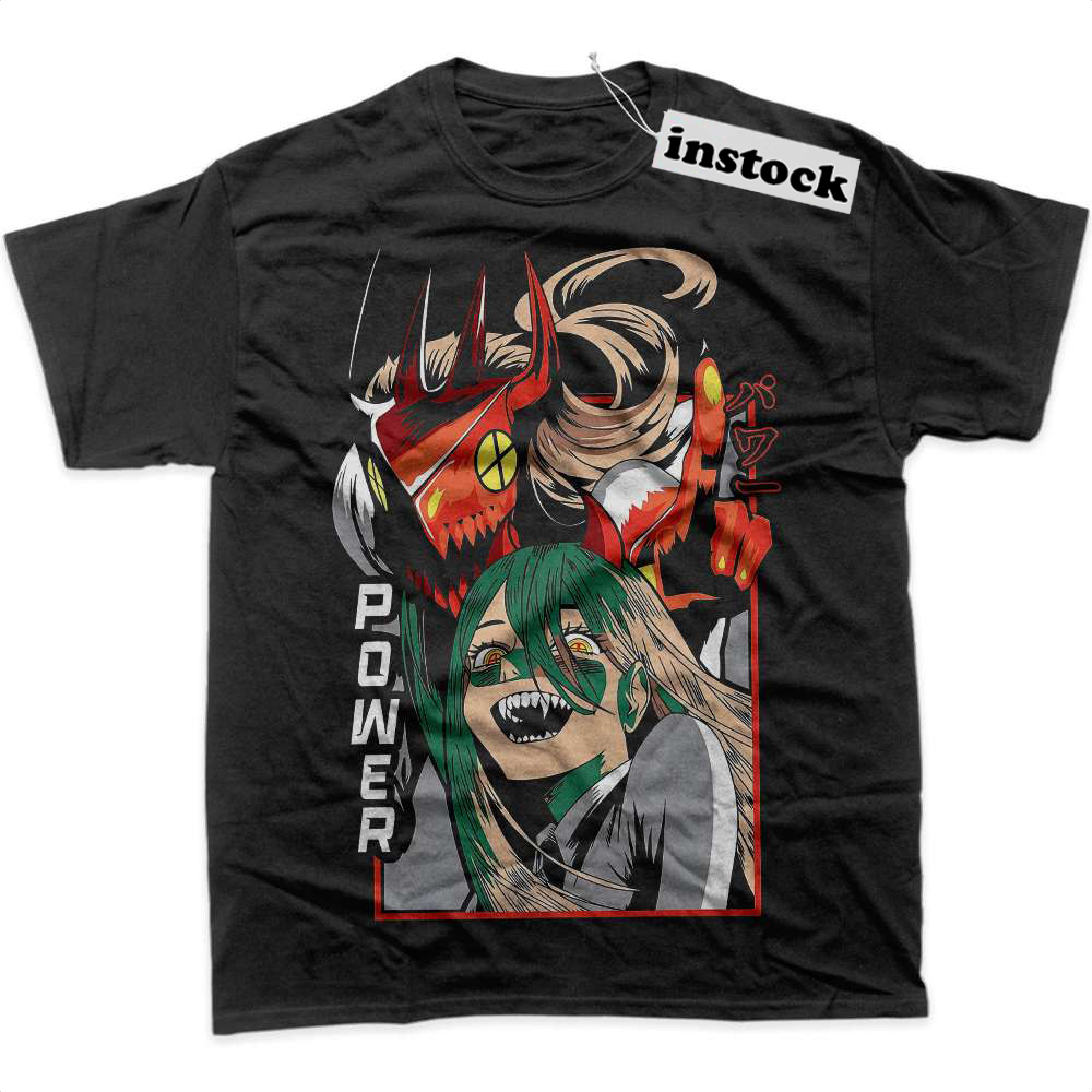 Power Shirt, Chainsaw Man Shirt, Anime Shirt, Graphic T-Shirt