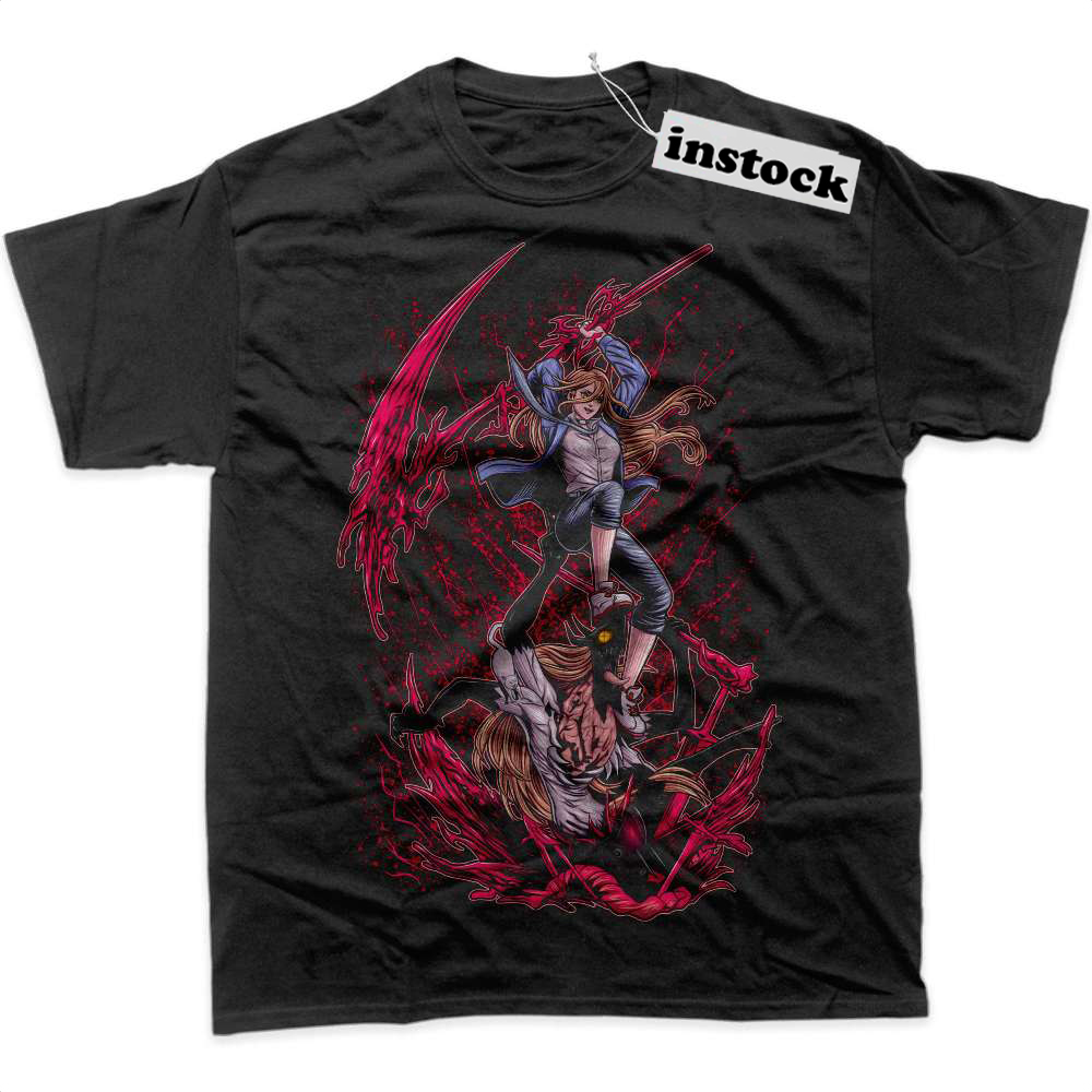 Power Shirt, Chainsaw Man Shirt, Anime Shirt, Graphic Tee
