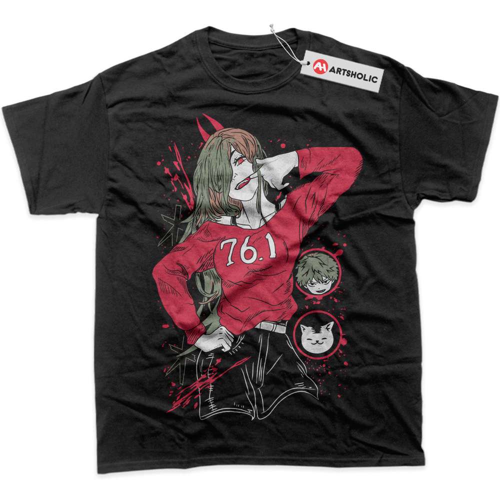 Power Shirt, Chainsaw Man Shirt, Anime Shirt, Graphic Tee