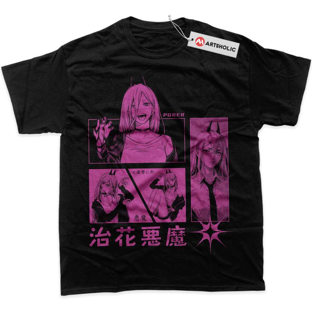 Power Shirt, Chainsaw Man Shirt, Anime Shirt, Graphic Tee