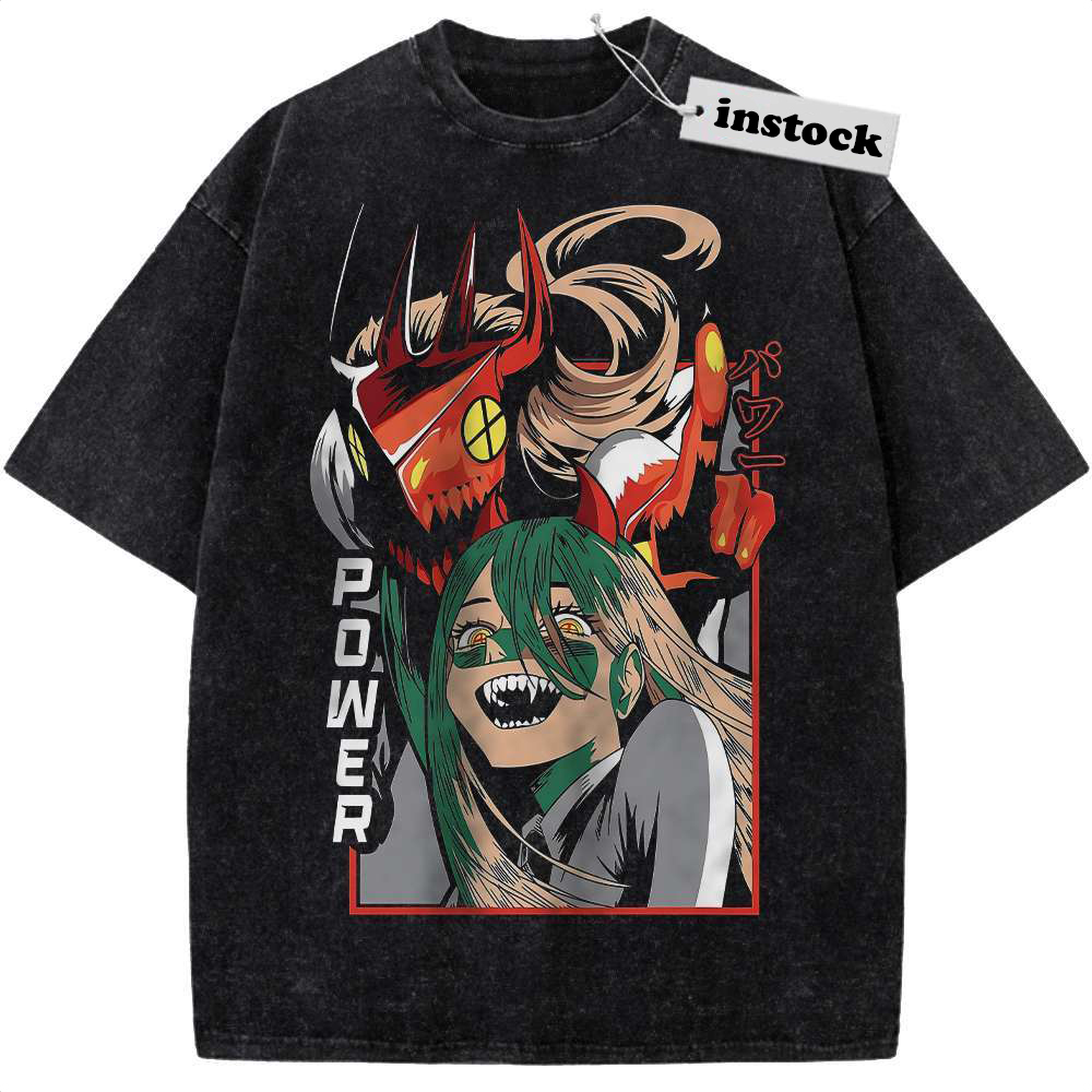 Power Shirt, Chainsaw Man Shirt, Anime Shirt, Vintage T-Shirt