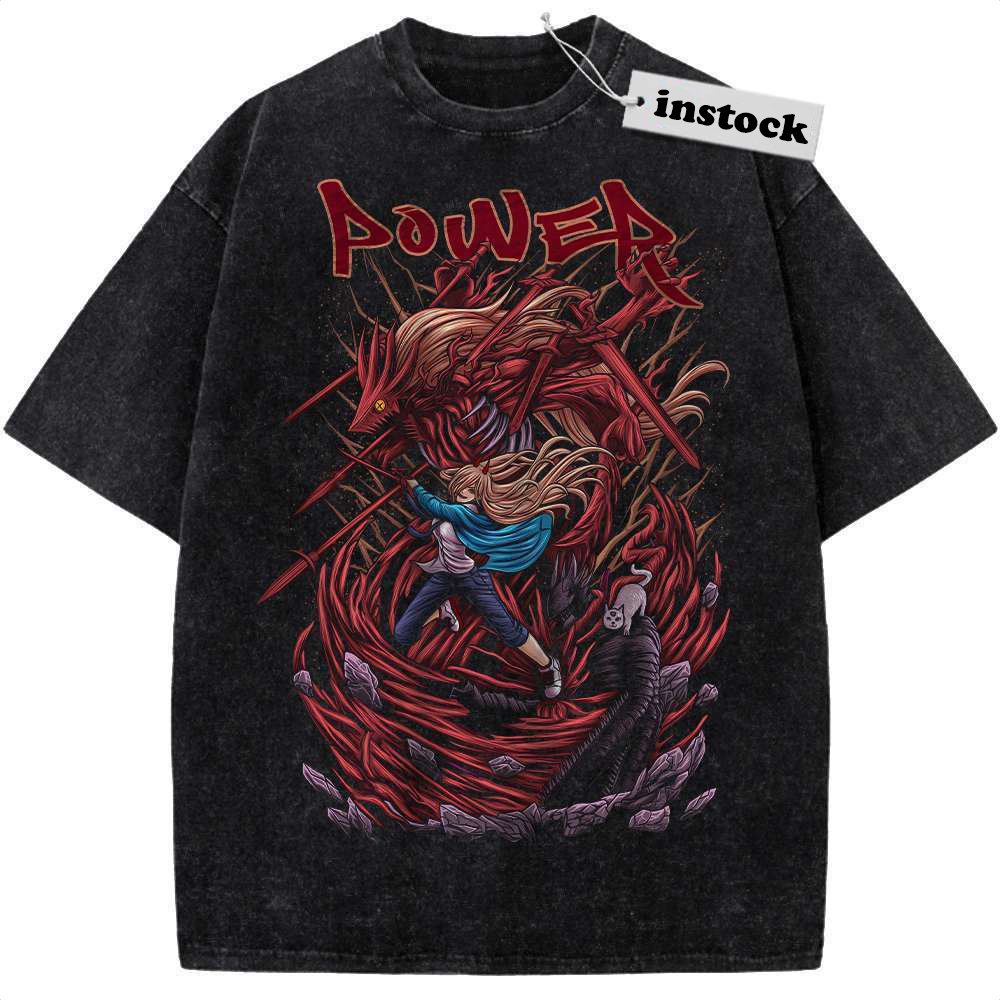 Power Shirt, Chainsaw Man Shirt, Anime Shirt, Vintage T-Shirt