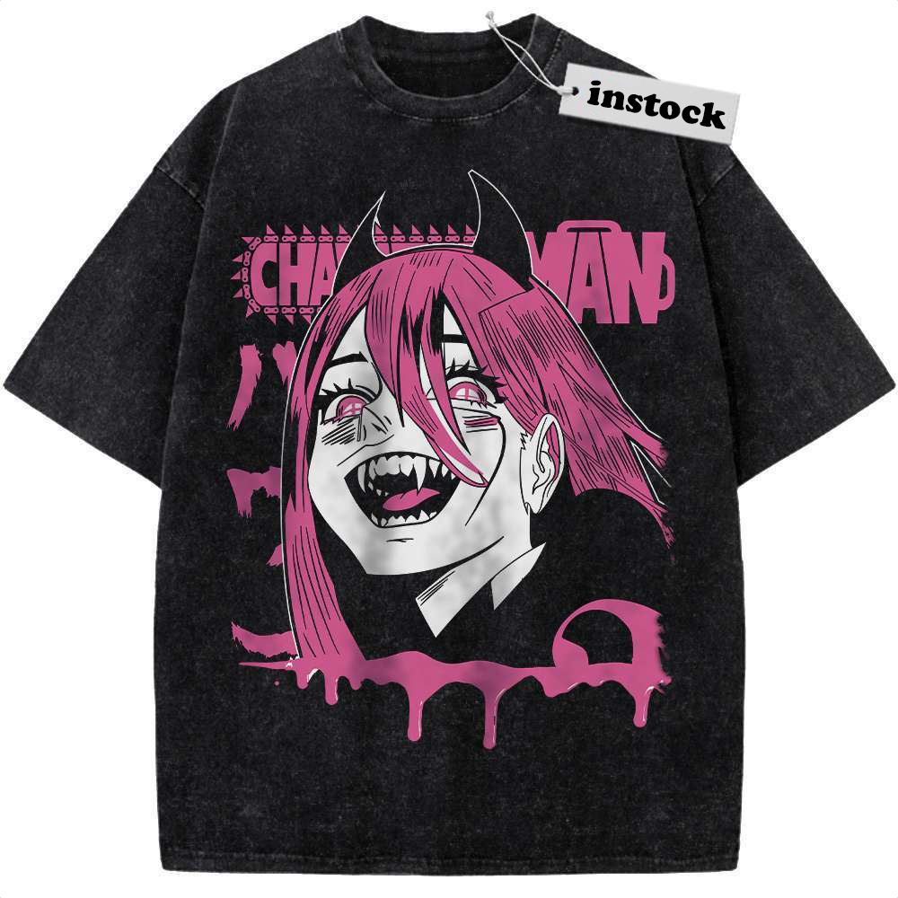 Power Shirt, Chainsaw Man Shirt, Anime Shirt, Vintage Tee