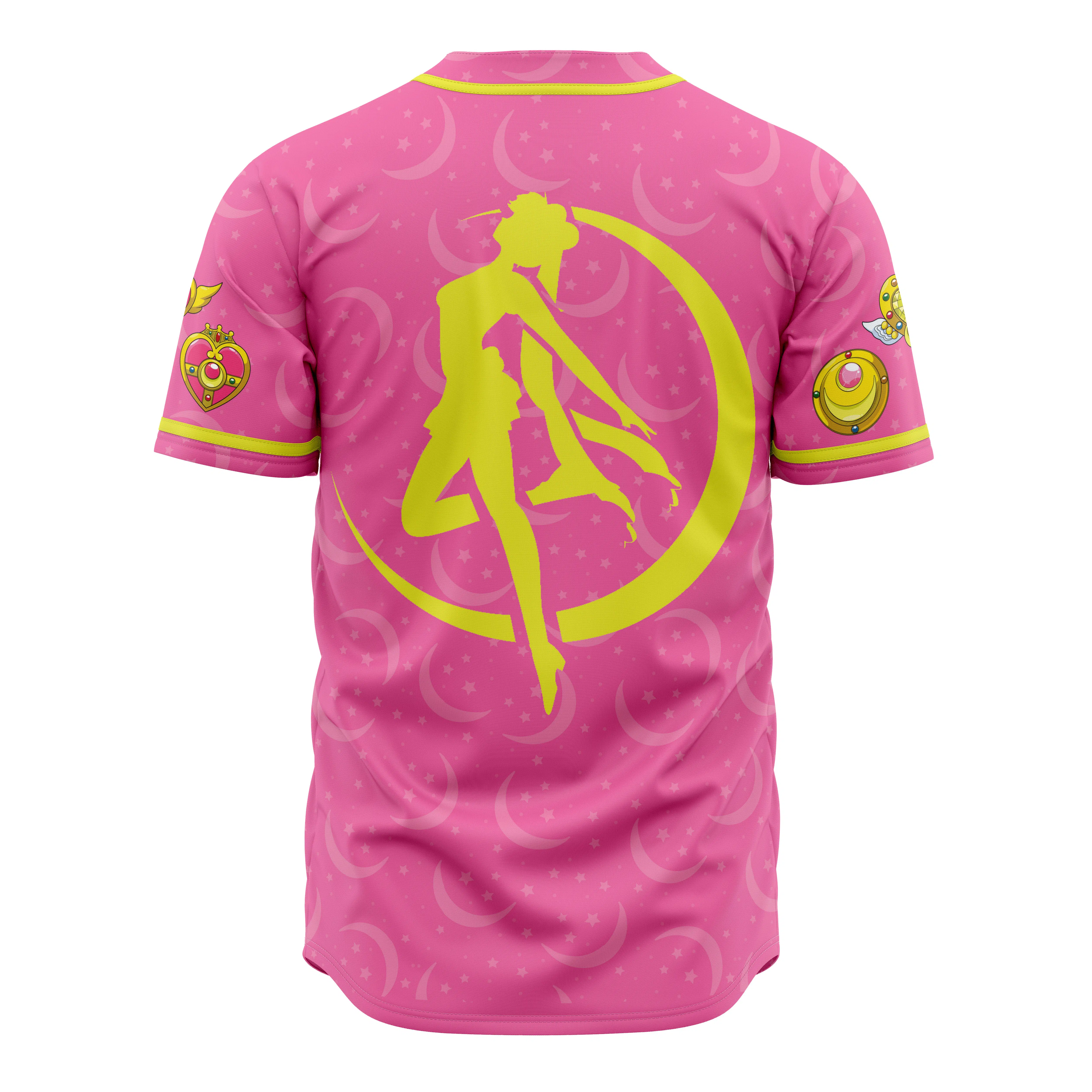 Alternative view of Pretty Guardian V1 Sailor Moon Baseball Jersey