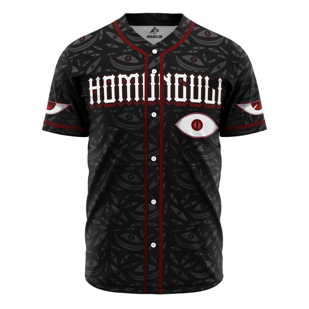 Pride Homunculi Fullmetal Alchemist Custom Baseball Jersey - Otaku Hall