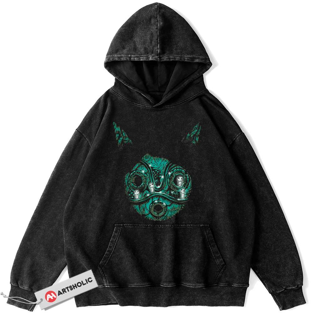 Princess Mononoke Hoodie, Studio Ghibli Hoodie, Anime Hoodie, Vintage Hoodie