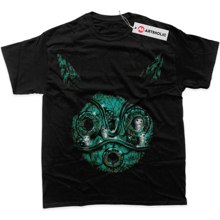 Alternative view of Princess Mononoke Shirt, Studio Ghibli Shirt, Anime Shirt, Graphic T-Shirt
