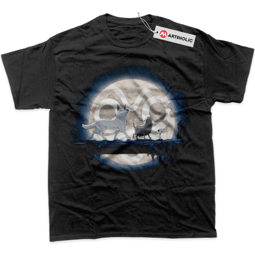 Princess Mononoke Shirt, Studio Ghibli Shirt, Anime Shirt, Graphic T-Shirt