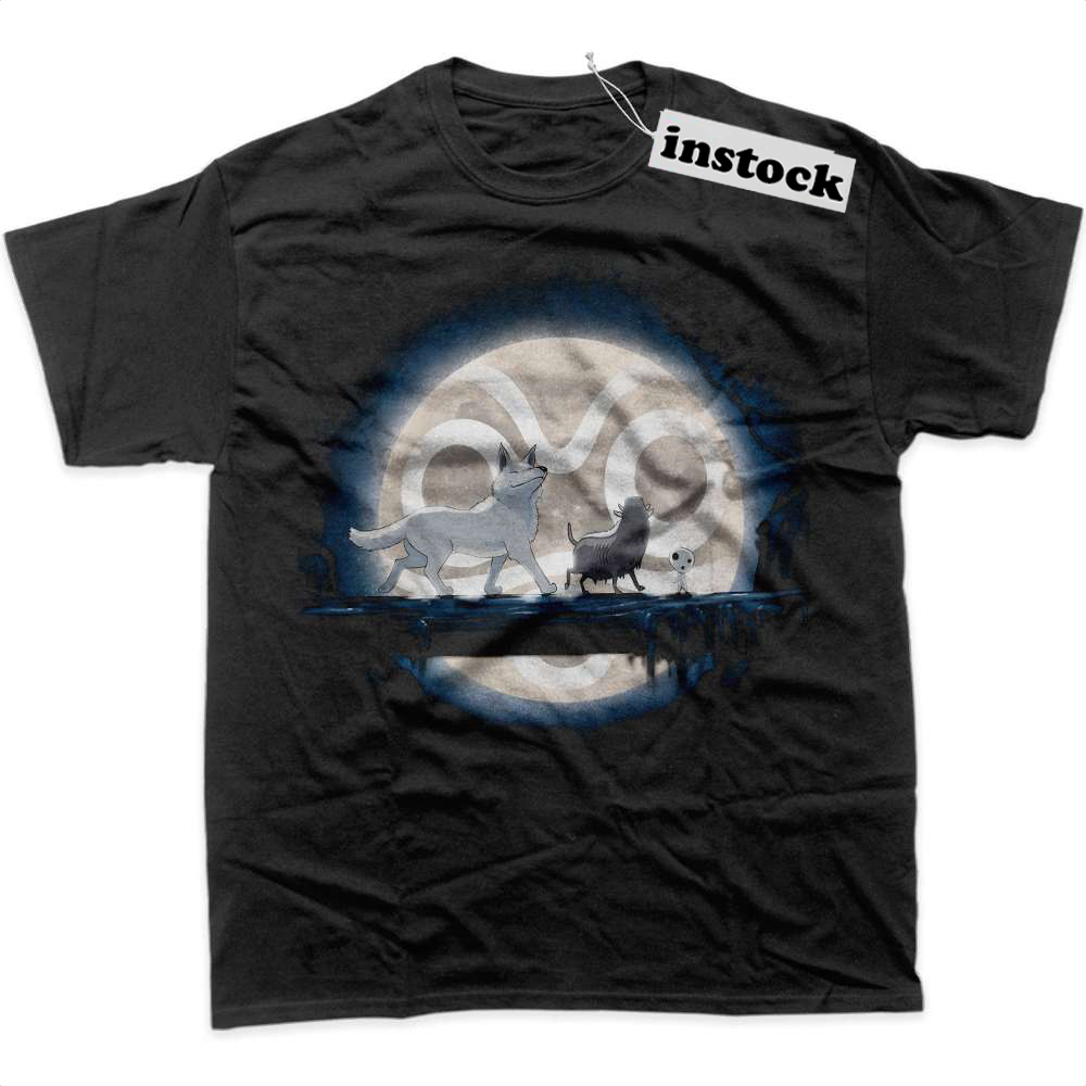 Princess Mononoke Shirt, Studio Ghibli Shirt, Anime Shirt, Graphic T-Shirt