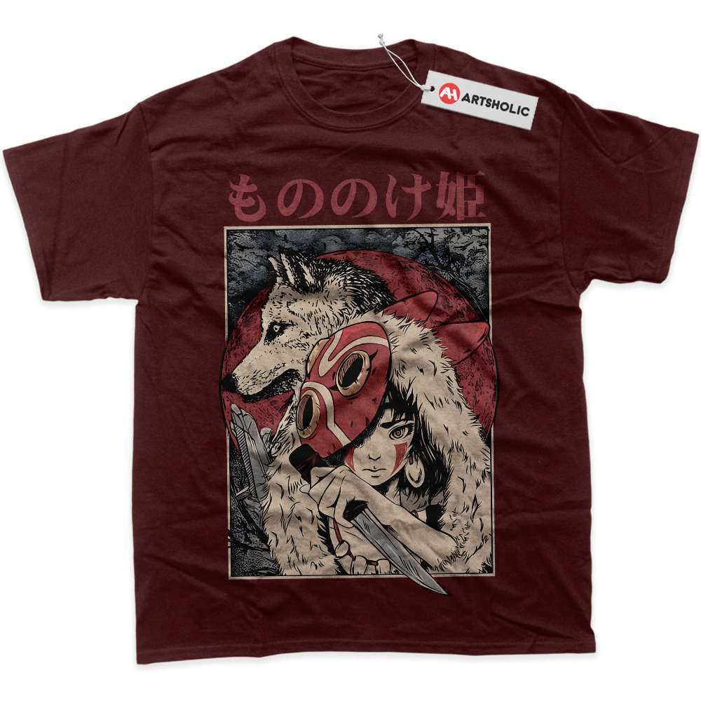 Princess Mononoke Shirt, Studio Ghibli Shirt, Anime Shirt, Graphic T-Shirt