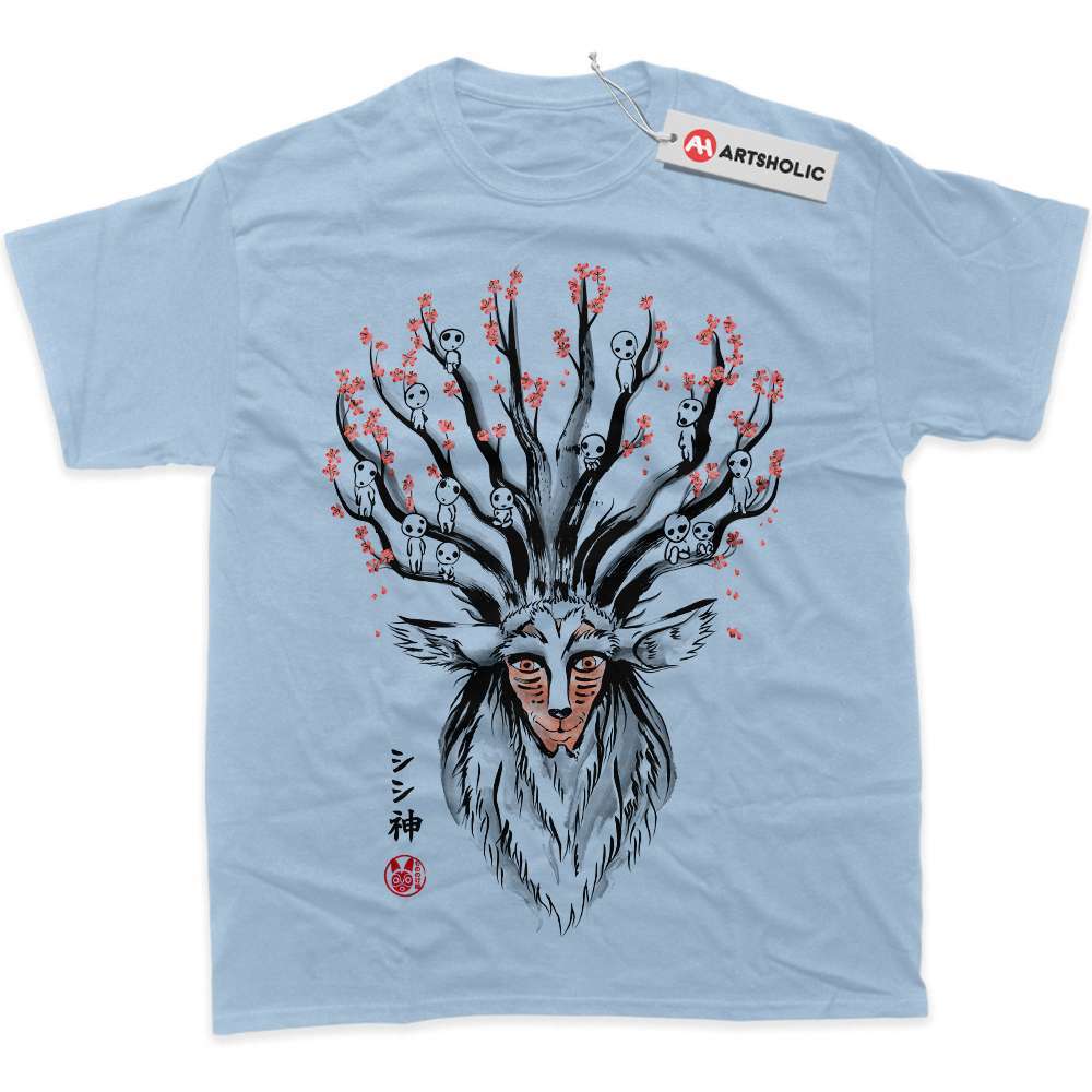 Alternative view of Princess Mononoke Shirt, Studio Ghibli Shirt, Anime Shirt, Graphic Tee