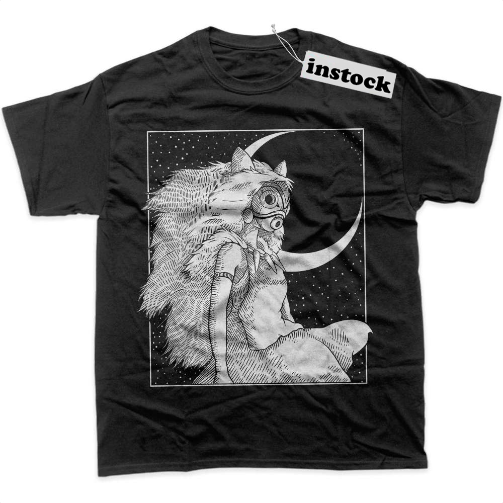 Princess Mononoke Shirt, Studio Ghibli Shirt, Anime Shirt, Graphic Tee