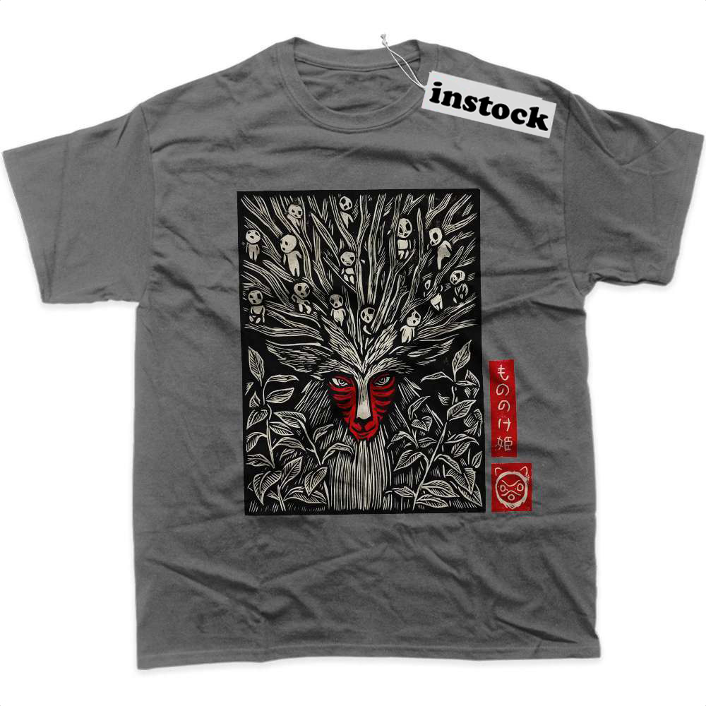 Princess Mononoke Shirt, Studio Ghibli Shirt, Anime Shirt, Graphic Tee