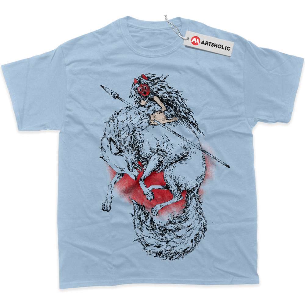 Alternative view of Princess Mononoke Shirt, Studio Ghibli Shirt, Anime Shirt, Graphic Tee