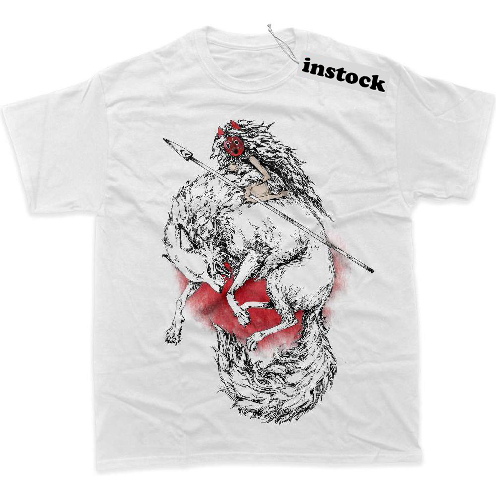 Princess Mononoke Shirt, Studio Ghibli Shirt, Anime Shirt, Graphic Tee