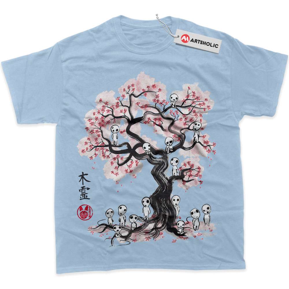 Alternative view of Princess Mononoke Shirt, Studio Ghibli Shirt, Anime Shirt, Graphic Tee