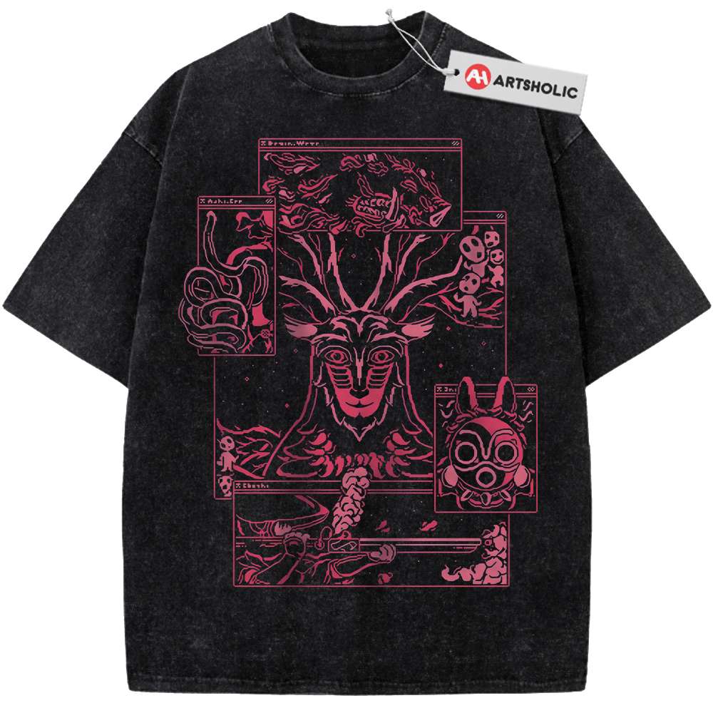 Princess Mononoke Shirt, Studio Ghibli Shirt, Anime Shirt, Vintage T-Shirt